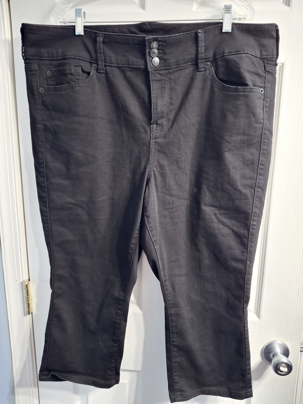 torrid Crop Jegging Super Soft, Size 22 Black